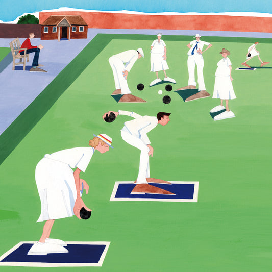 Bowls Greetings Card