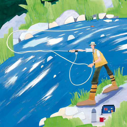 Fishing Greetings Card