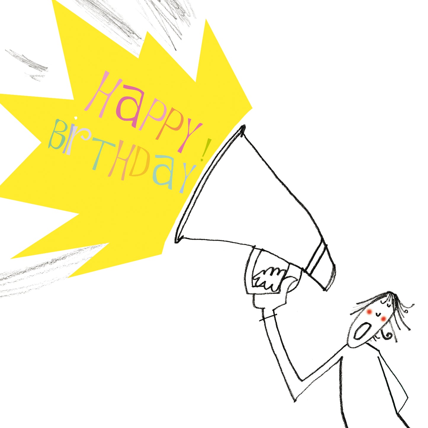 Happy Birthday Greetings Card