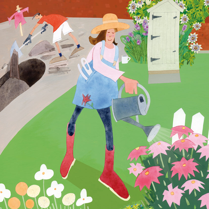 Gardening Greetings Card