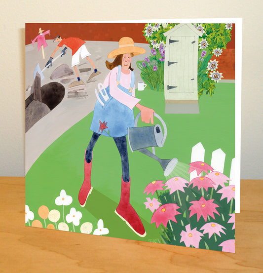 Gardening Greetings Card
