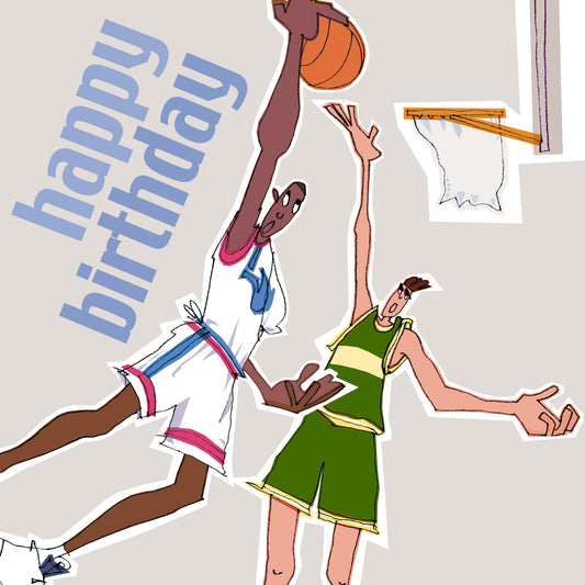 Basketball Greetings Card