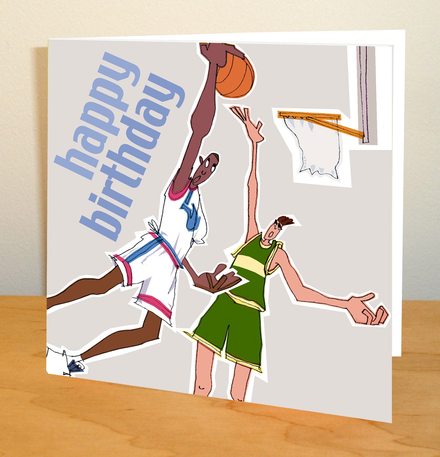 Basketball Greetings Card