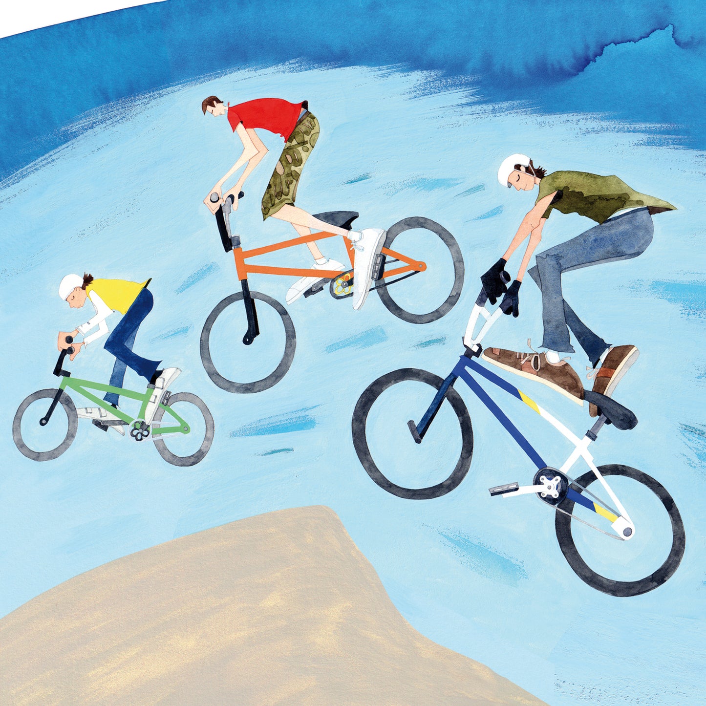 Bmx Greetings Card