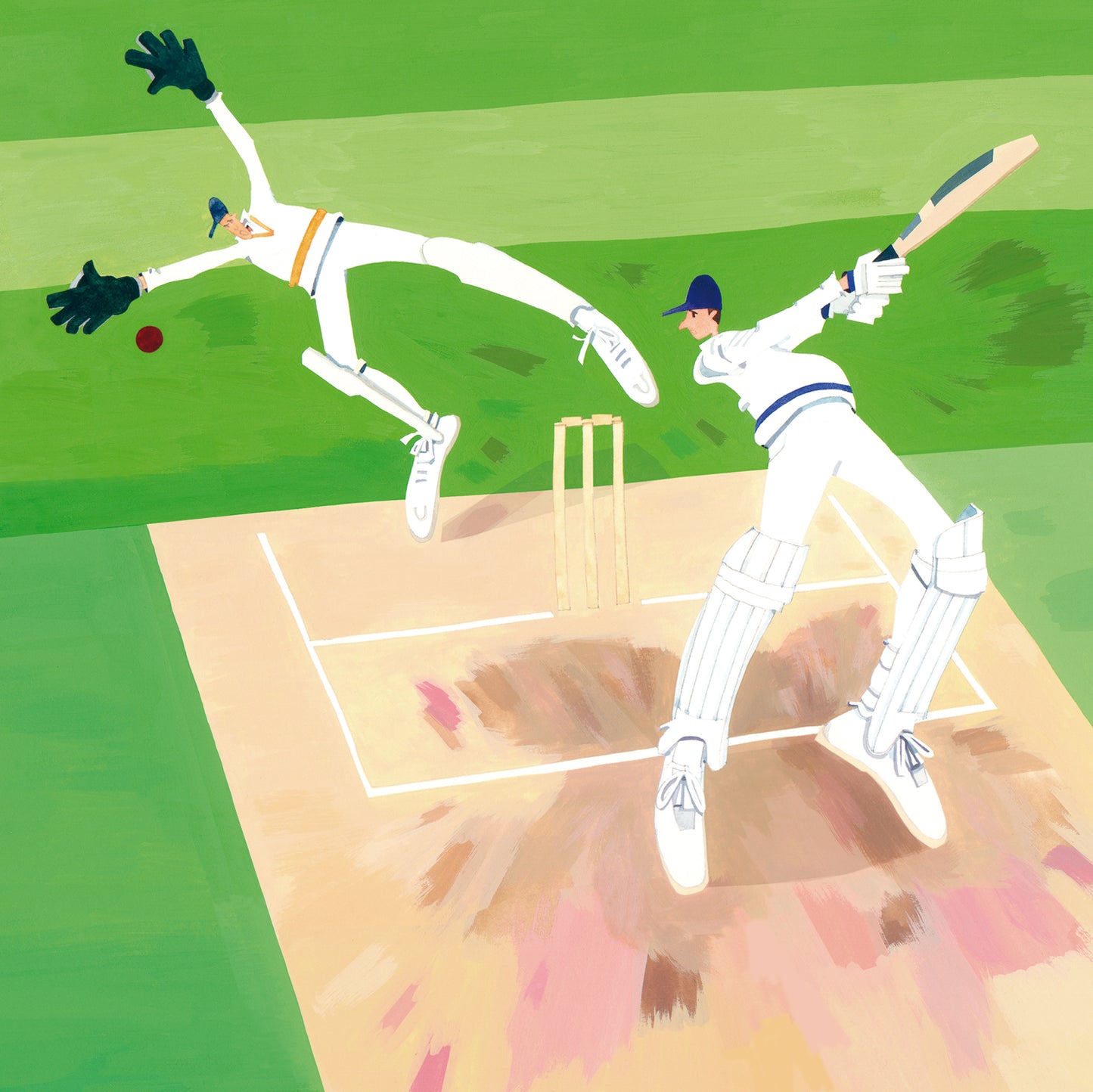 Cricket Greetings Card