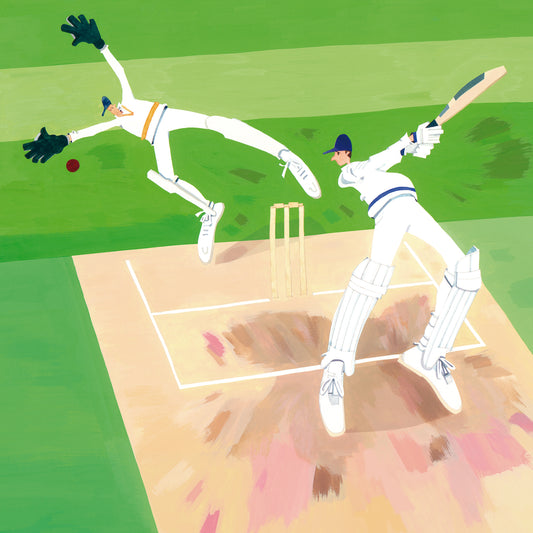 Cricket Greetings Card