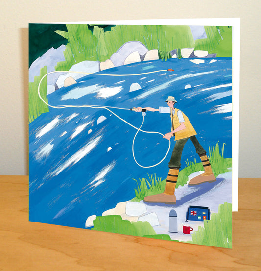 Fishing Greetings Card