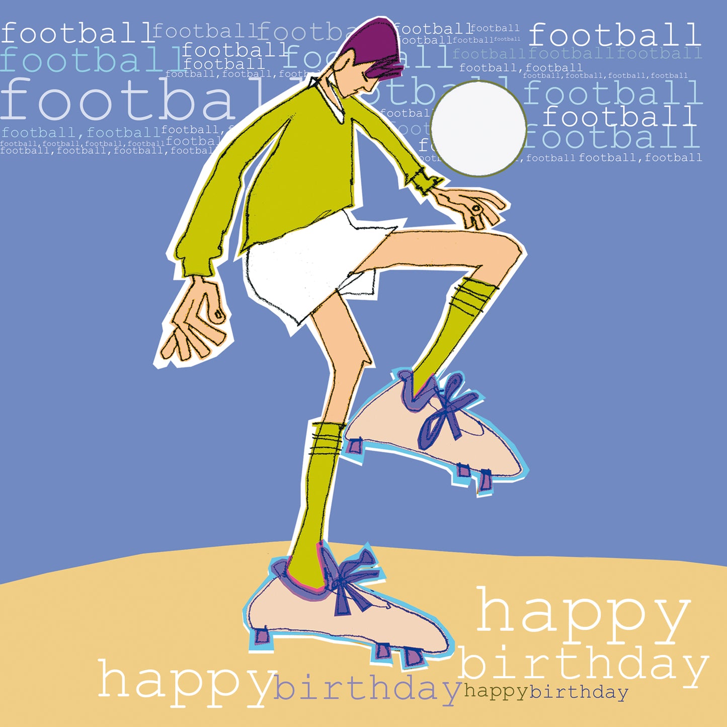 Football Greetings Card