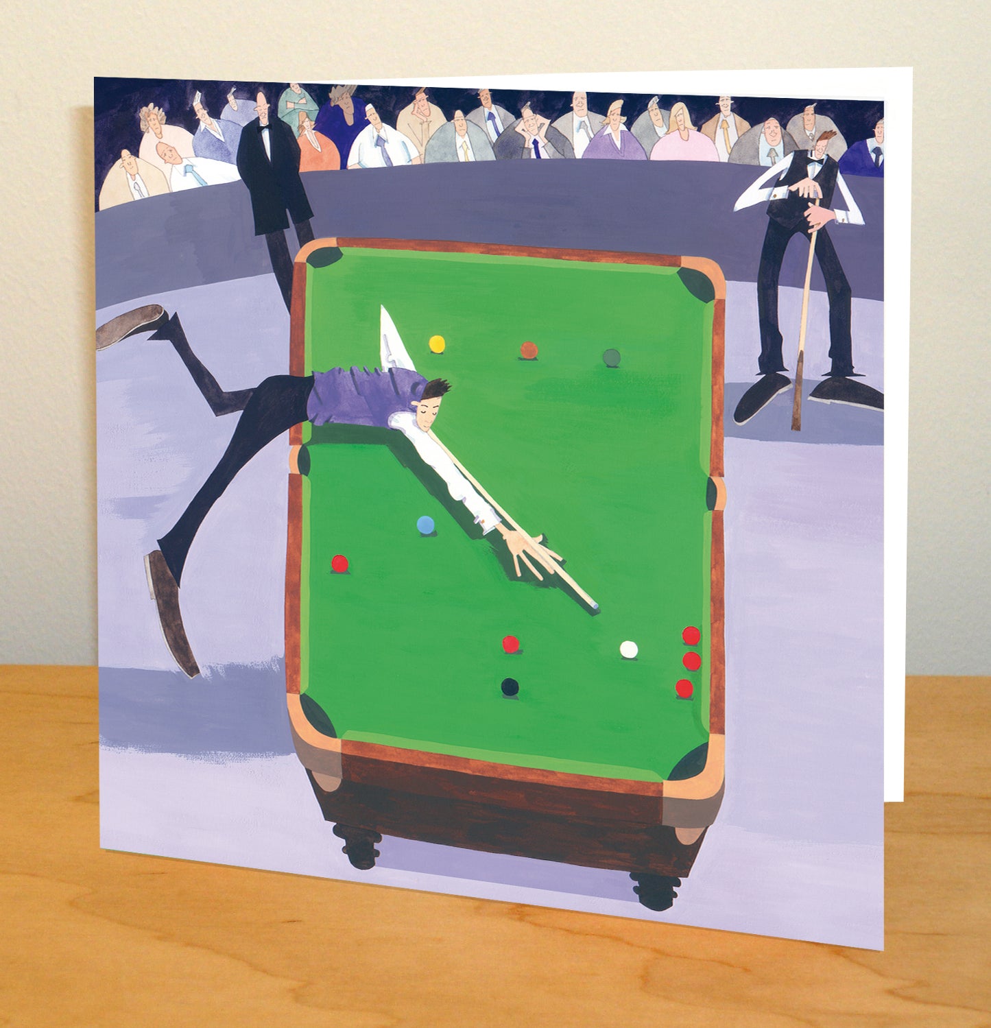 Snooker Greetings Card