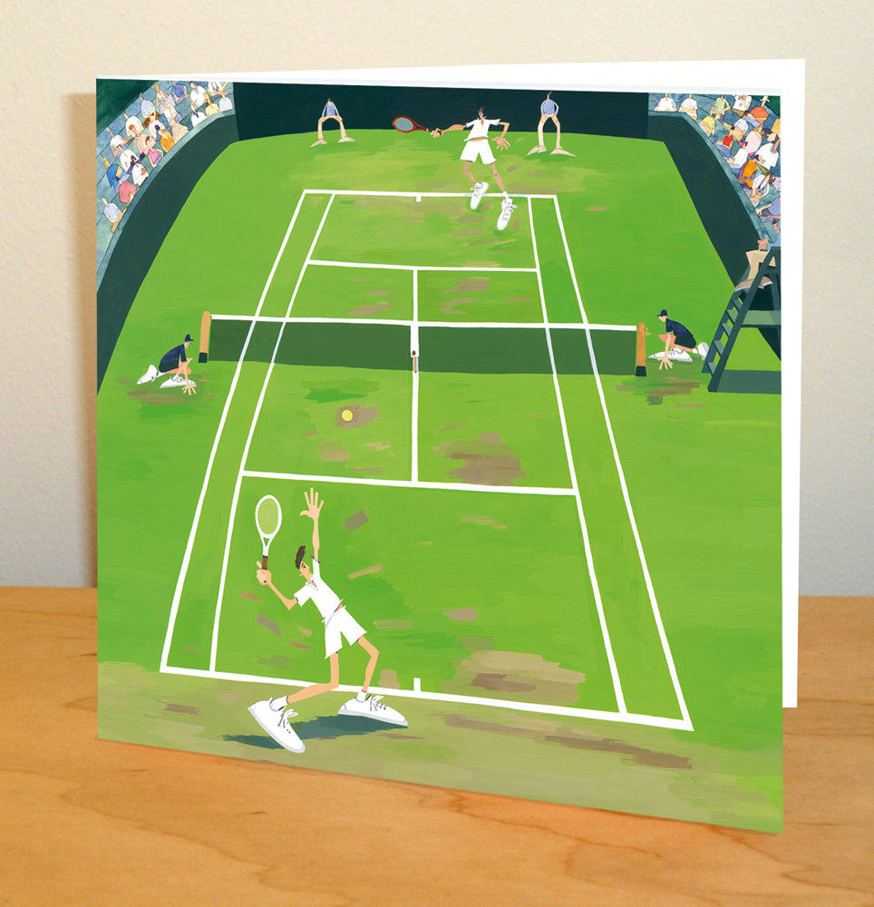 Tennis Greetings Card