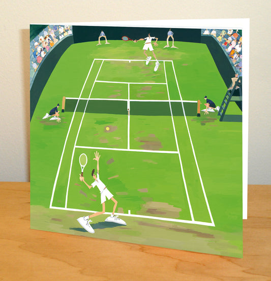 Tennis Greetings Card