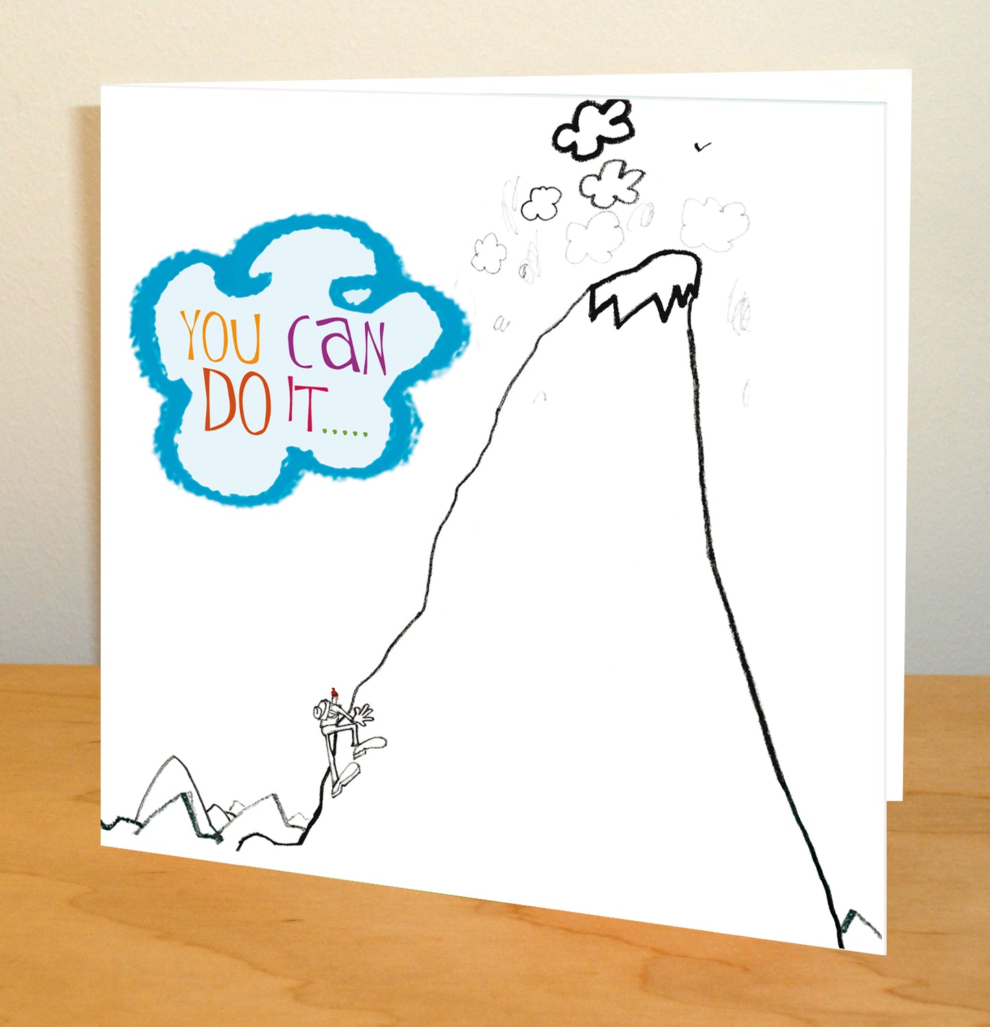 You Can Do It Greetings Card